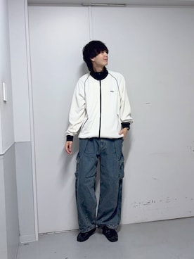 「アイテム（ブルゾン）」を使った、あゆむさん（メンズ・179cm・20代）の秋コーディネート