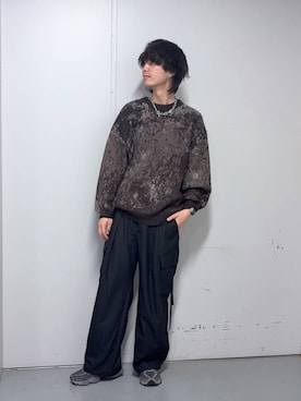 「アイテム（レッグウェア）」を使った、あゆむさん（メンズ・179cm）の冬コーディネート