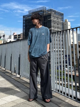 「RAGEBLUE（レイジブルー）のアイテム（アクセサリー）」を使った、あゆむさん（メンズ・179cm）の夏コーディネート