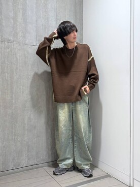 「RAGEBLUE（レイジブルー）のアイテム（アクセサリー）」を使った、あゆむさん（メンズ・179cm）の秋コーディネート