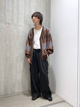 「RAGEBLUE（レイジブルー）のアイテム（アクセサリー）」を使った、あゆむさん（メンズ・179cm）の秋コーディネート