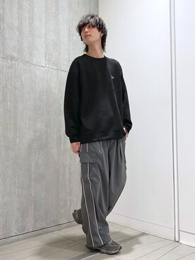 「RAGEBLUE（レイジブルー）のアイテム（スウェット）」を使った、あゆむさん（メンズ・179cm）の秋コーディネート