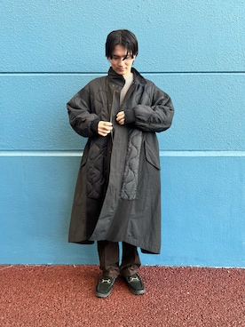 「etsinta（エシンタ）のアイテム（その他アウター）」を使った、渋谷龍馬さん（メンズ・170cm）の秋コーディネート