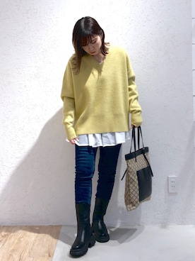 Kaoriさん（レディース・155cm）の冬コーディネート