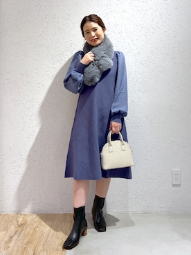 Kaoriさん（レディース・155cm）の秋コーディネート