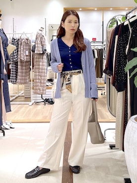 Kaoriさん(レディース・155cm)の夏コーディネート