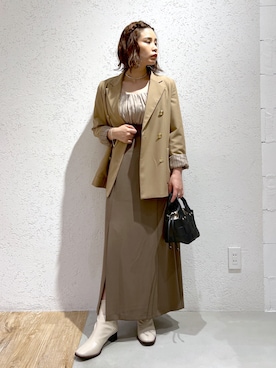 Kaoriさん（レディース・155cm）の秋コーディネート