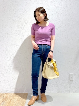 Kaoriさん（レディース・155cm）の春コーディネート