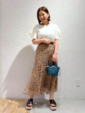 Kaoriさん（レディース・155cm）の夏コーディネート