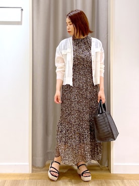 Kaoriさん（レディース・155cm）の夏コーディネート