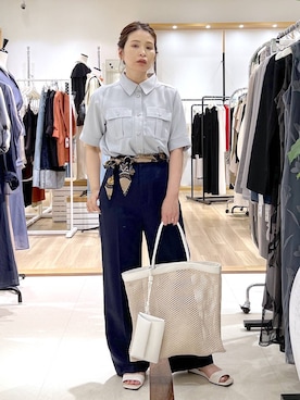 Kaoriさん（レディース・155cm）の春コーディネート
