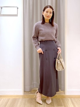 「アイテム（アクセサリー）」を使った、Kaoriさん（レディース・155cm・30代）の秋コーディネート