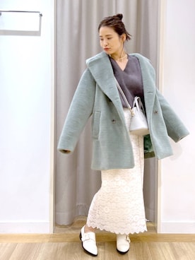 「アイテム（アクセサリー）」を使った、Kaoriさん（レディース・155cm・30代）の秋コーディネート