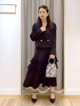 Kaoriさん（レディース・155cm）の春コーディネート