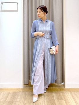 「アイテム（ワンピース/ドレス）」を使った、Kaoriさん（レディース・155cm・30代）の春コーディネート