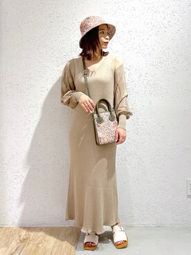 Kaoriさん（レディース・155cm）の夏コーディネート