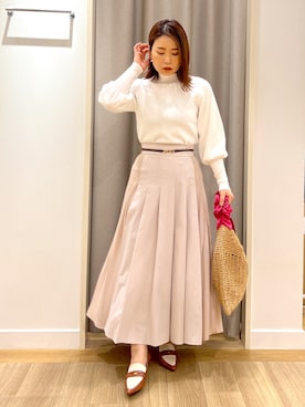 Kaoriさん（レディース・155cm）の春コーディネート