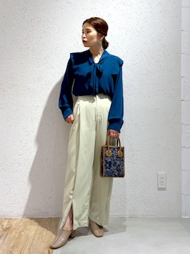 Kaoriさん（レディース・155cm）の夏コーディネート