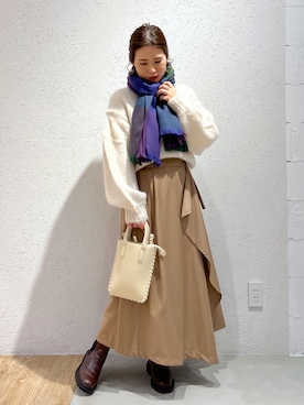 Kaoriさん（レディース・155cm）の秋コーディネート