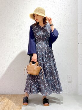 Kaoriさん（レディース・155cm）の夏コーディネート