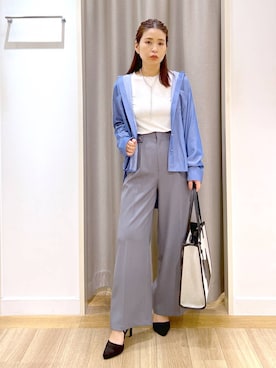 Kaoriさん（レディース・155cm）の春コーディネート