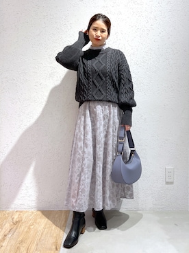 Kaoriさん(レディース・155cm)の冬コーディネート