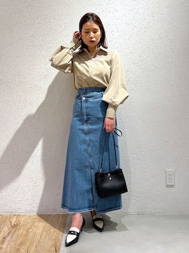 Kaoriさん（レディース・155cm）の春コーディネート