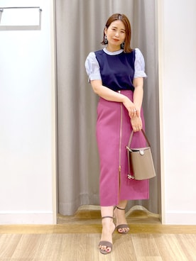 Kaoriさん（レディース・155cm）の夏コーディネート