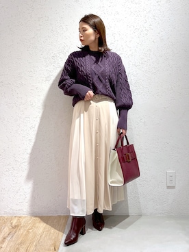 Kaoriさん(レディース・155cm)の冬コーディネート