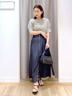 Kaoriさん（レディース・155cm）の夏コーディネート