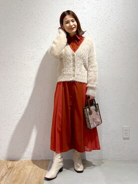 Kaoriさん（レディース・155cm）の秋コーディネート