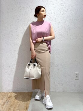 Kaoriさん（レディース・155cm）の夏コーディネート