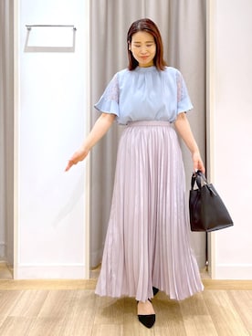 Kaoriさん（レディース・155cm）の夏コーディネート