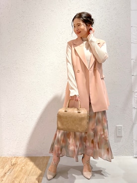 Kaoriさん（レディース・155cm）の春コーディネート