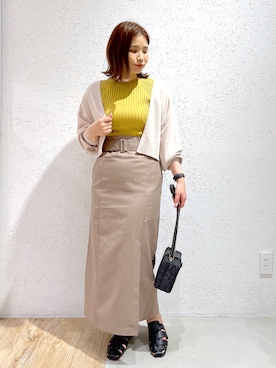 Kaoriさん（レディース・155cm）の夏コーディネート