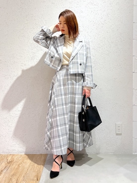 Kaoriさん（レディース・155cm）の春コーディネート