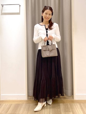 Kaoriさん（レディース・155cm）の冬コーディネート