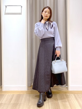 Kaoriさん（レディース・155cm）の冬コーディネート