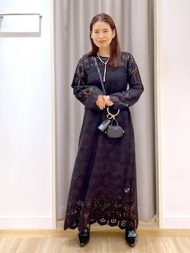 「アイテム（ワンピース/ドレス）」を使った、Kaoriさん（レディース・155cm・30代）の夏コーディネート
