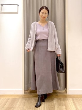 Kaoriさん（レディース・155cm）の冬コーディネート