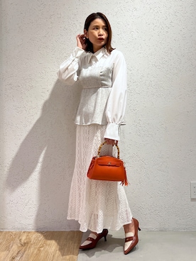 Kaoriさん（レディース・155cm）の冬コーディネート