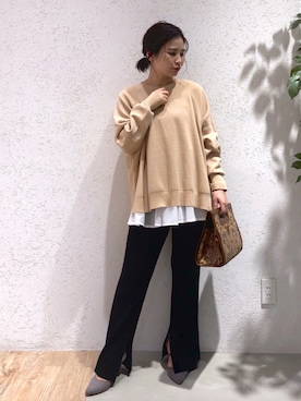 Kaoriさん（レディース・155cm）の秋コーディネート