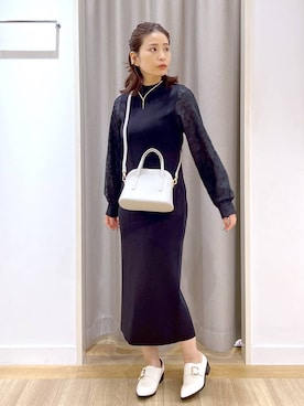 「アイテム（アクセサリー）」を使った、Kaoriさん（レディース・155cm・30代）の秋コーディネート