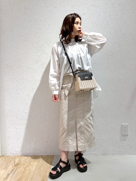 Kaoriさん（レディース・155cm）の春コーディネート