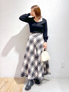 Kaoriさん（レディース・155cm）の秋コーディネート