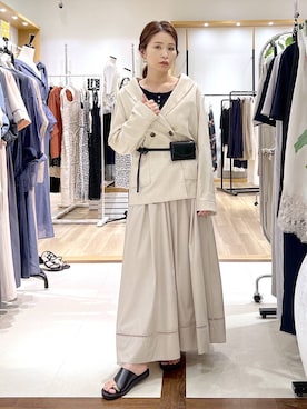 Kaoriさん（レディース・155cm）の夏コーディネート