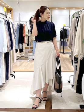 Kaoriさん（レディース・155cm）の春コーディネート