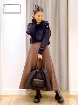 Kaoriさん(レディース・155cm)の冬コーディネート