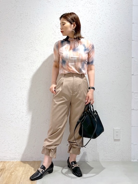 Kaoriさん（レディース・155cm）の夏コーディネート