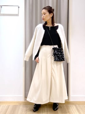 「アイテム（アクセサリー）」を使った、Kaoriさん（レディース・155cm・30代）の秋コーディネート